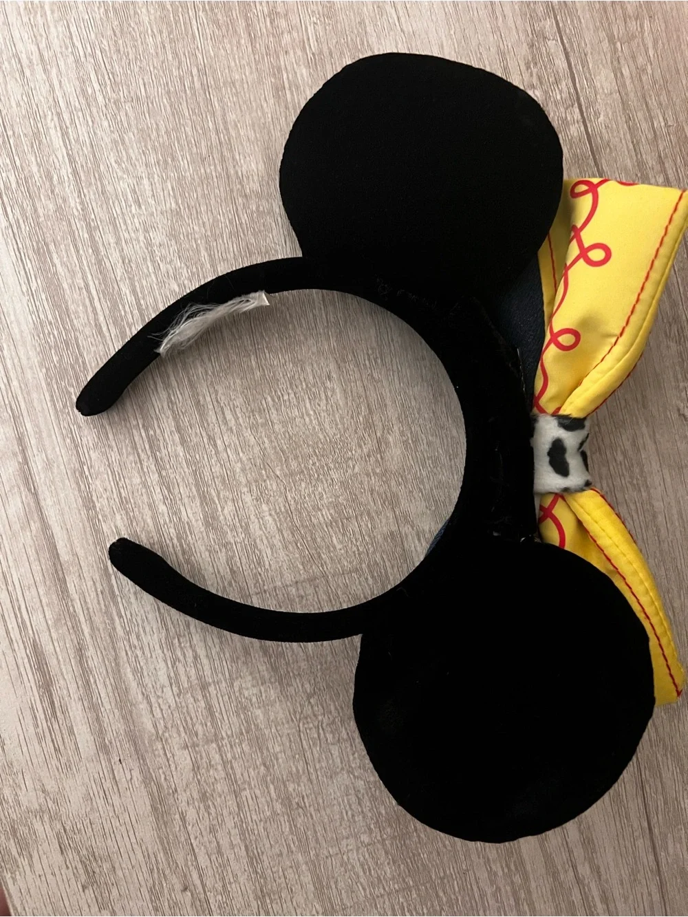 Toy Story Jessie Minnie ears with detachable bow